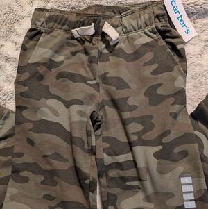 Carter's Kids Camouflage Jogger Pants NWT